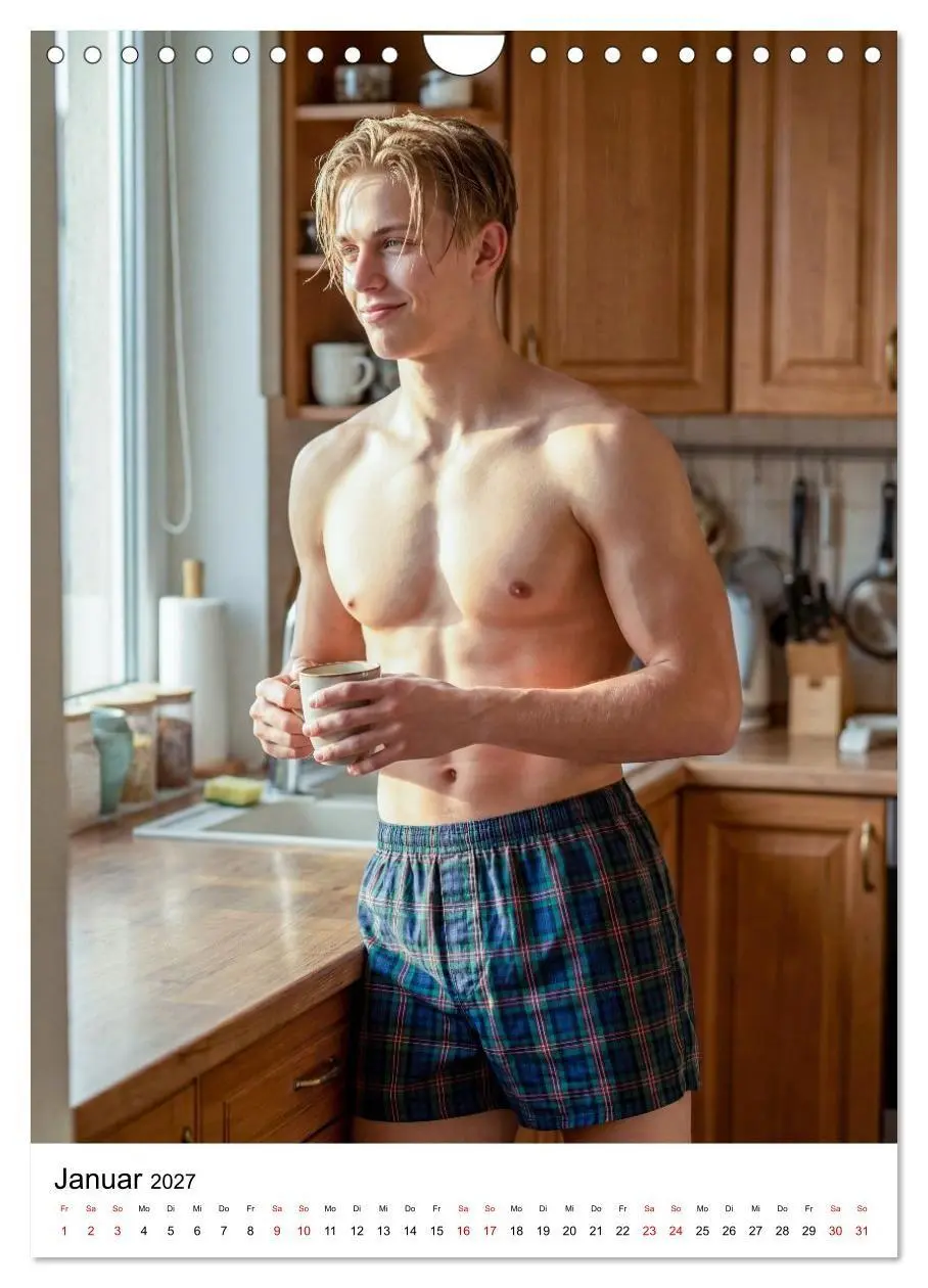 Bild: 9783516799200 | Guys Next Door - Junge Männer von nebenan (Wandkalender 2027 DIN A4...