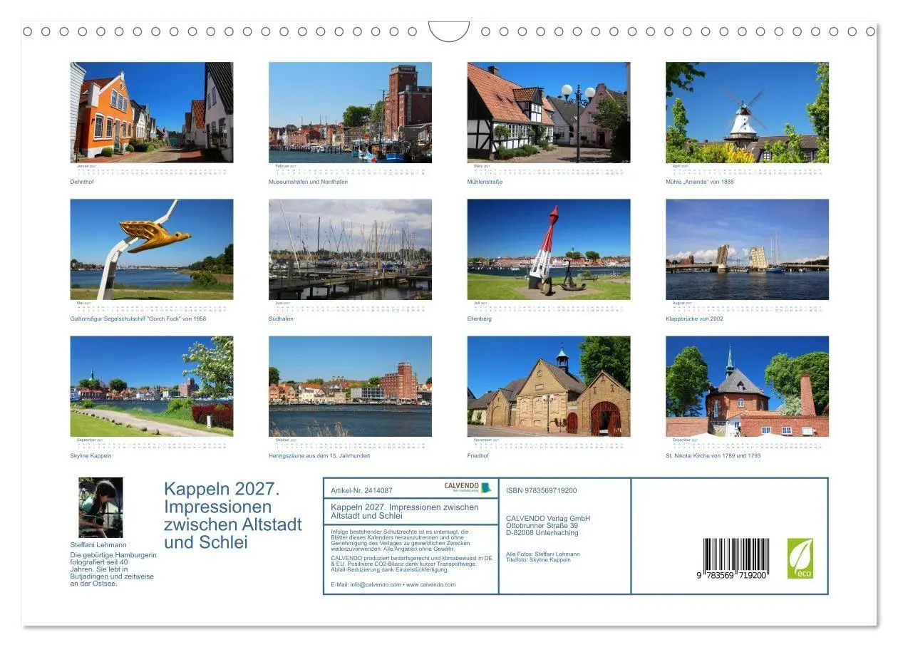 Bild: 9783569719200 | Kappeln 2027. Impressionen zwischen Altstadt und Schlei...