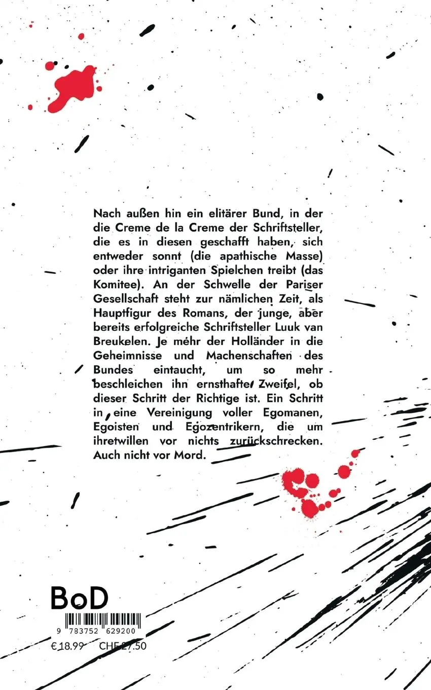 Rückseite: 9783752629200 | Die Pariser Gesellschaft | Jan Gunter Berger | Taschenbuch | 444 S.