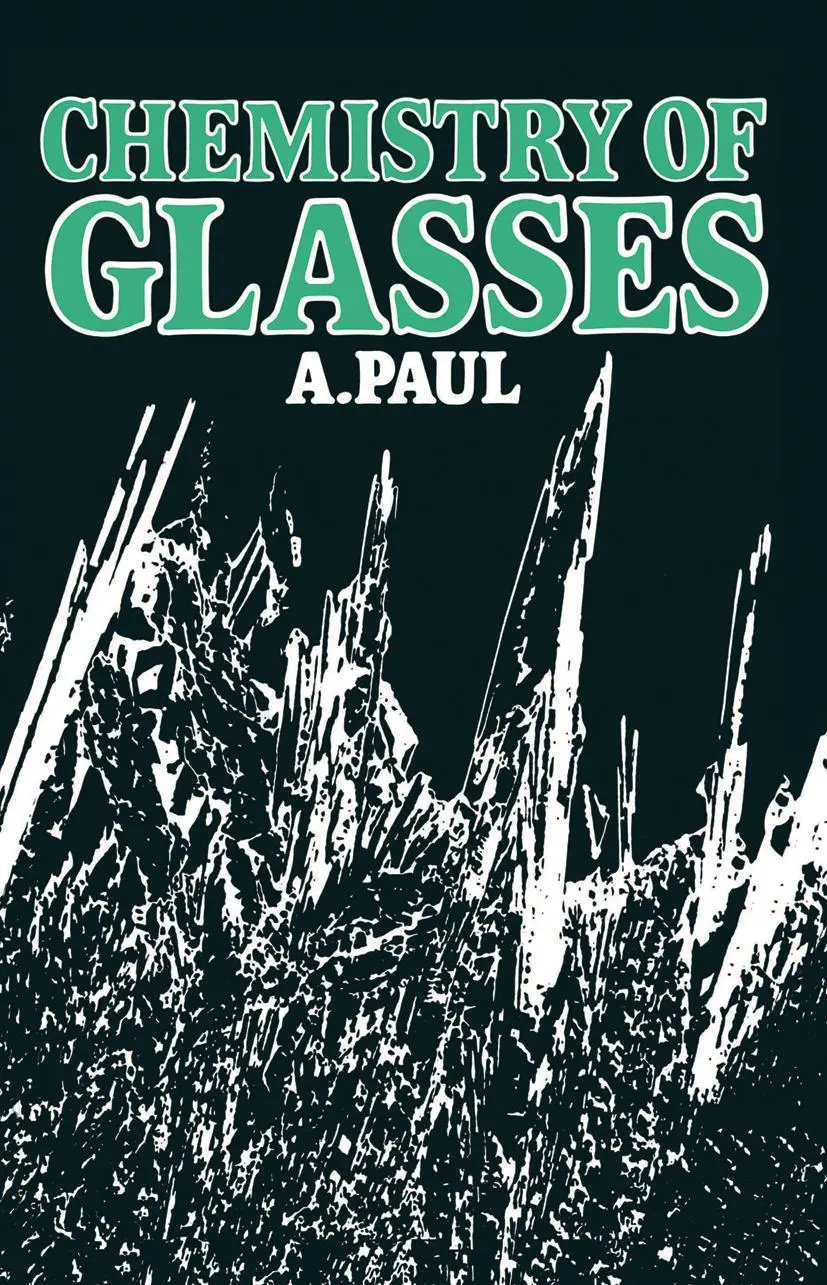 Cover: 9789400959200 | Chemistry of Glasses | A. Paul | Taschenbuch | x | Englisch | 2011