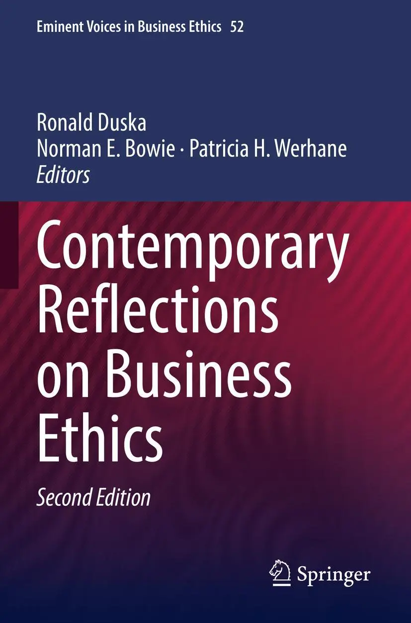Cover: 9783030739300 | Contemporary Reflections on Business Ethics | Ronald Duska | Buch