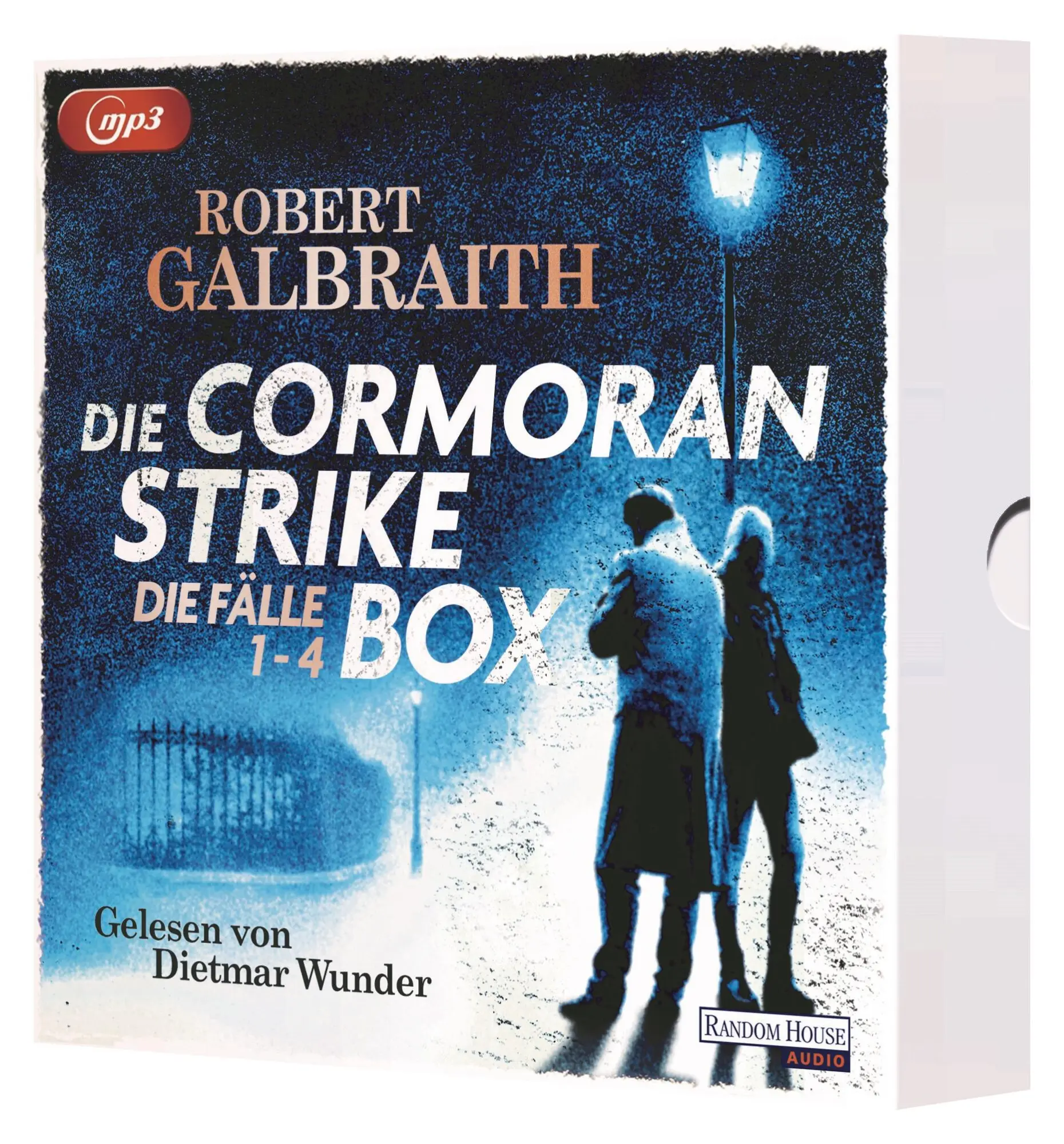 Cover: 9783837169300 | Die Cormoran Strike Box | Robert Galbraith | MP3 | 12 Audio-CDs | 2024