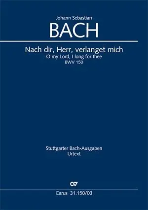 Cover: 9790007049300 | Nach dir, Herr, verlanget mich / Kantate Nr.150 h-Moll, Klavierauszug