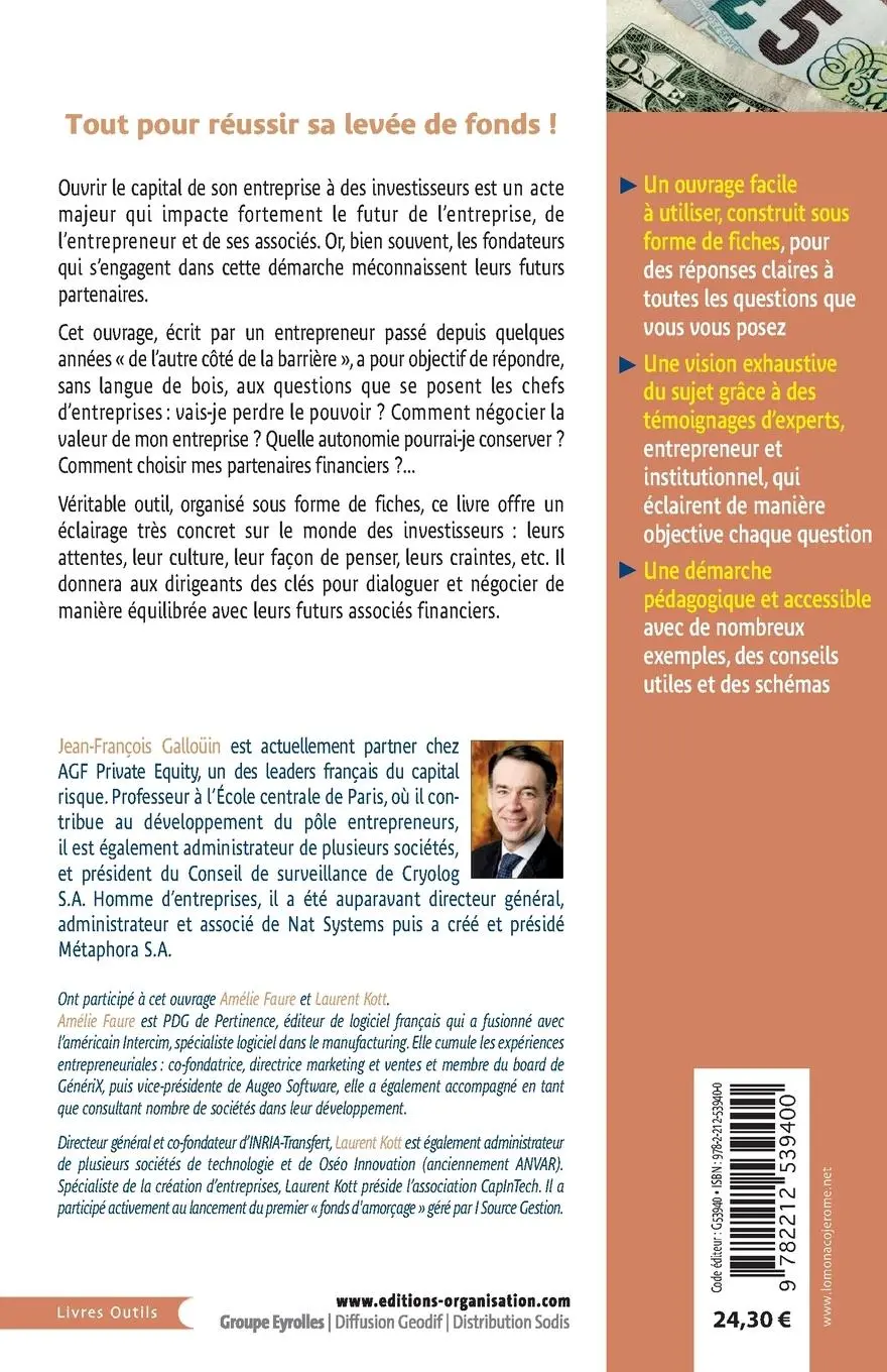 Rückseite: 9782212539400 | Guide pratique de la levée de fonds: Décoder le comportement des...
