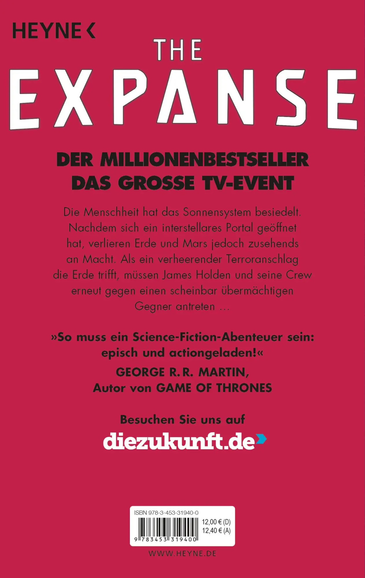 Bild: 9783453319400 | Nemesis-Spiele | Roman | James Corey | Taschenbuch | Expanse-Serie