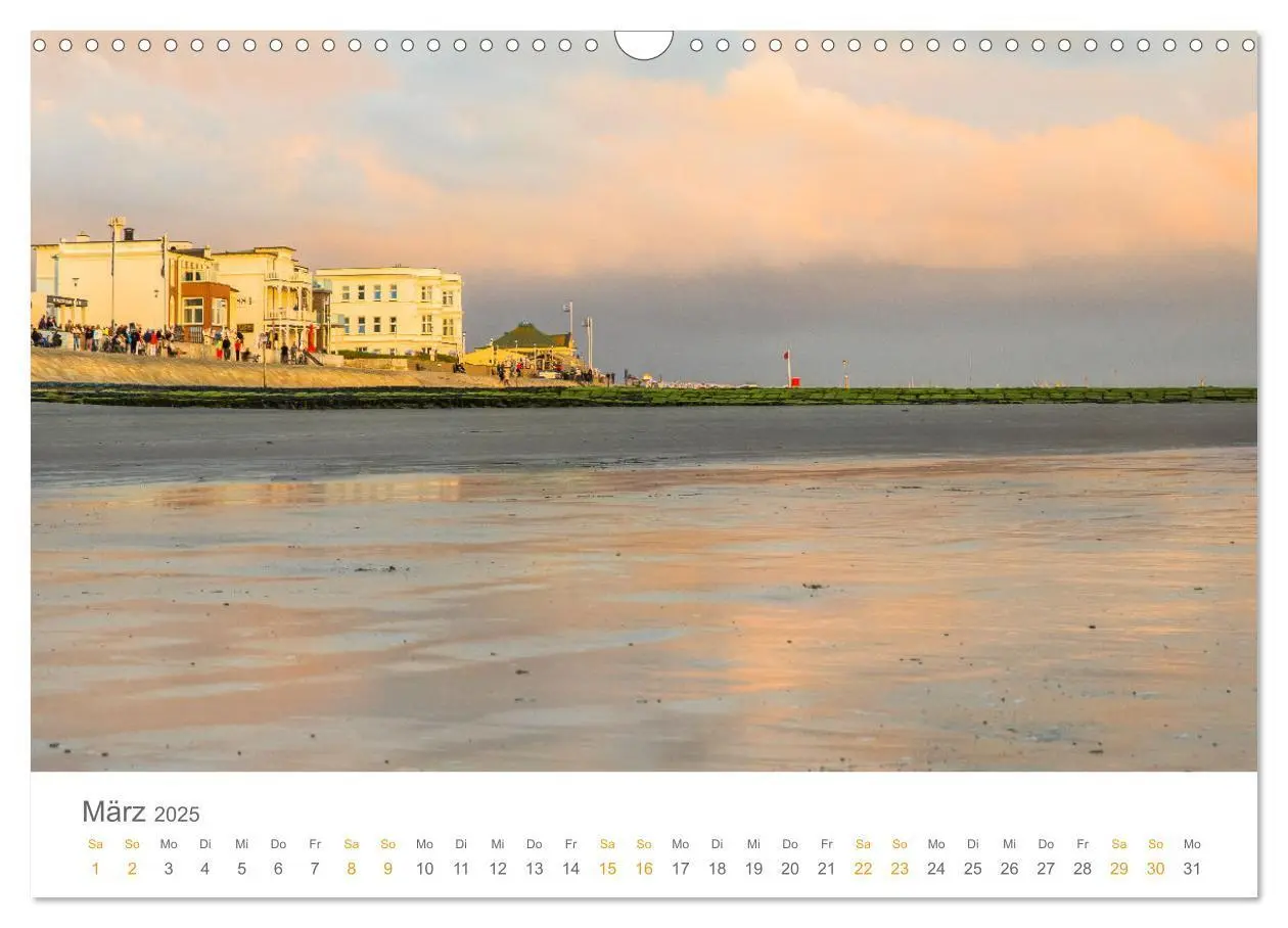 Bild: 9783457209400 | Norderney Sehnsuchtskalender (Wandkalender 2025 DIN A3 quer),...