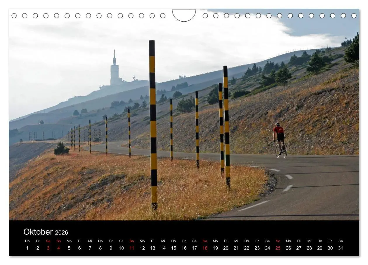 Bild: 9783516229400 | Alpenpässe auf dem Rennrad Vol. 1 (Wandkalender 2026 DIN A4 quer),...