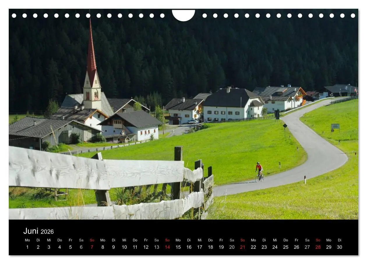 Bild: 9783516229400 | Alpenpässe auf dem Rennrad Vol. 1 (Wandkalender 2026 DIN A4 quer),...