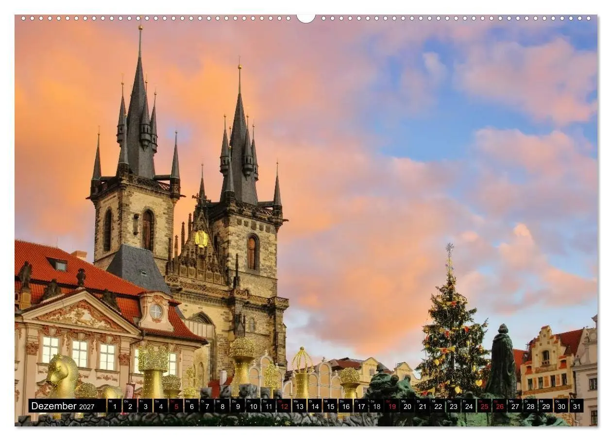 Bild: 9783594139400 | Tschechien (hochwertiger Premium Wandkalender 2027 DIN A2 quer),...
