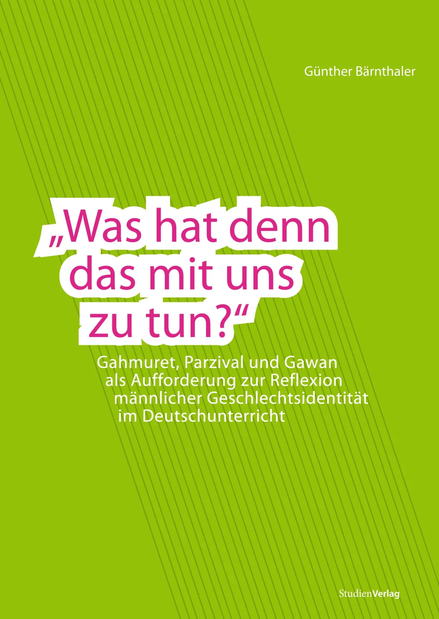 Cover: 9783706549400 | "Was hat denn das mit uns zu tun?" | Günther Bärnthaler | Taschenbuch