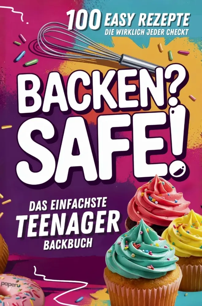 Cover: 9783911099400 | Backen? Safe! Das einfachste Teenager Backbuch: 100 Rezepte, die...