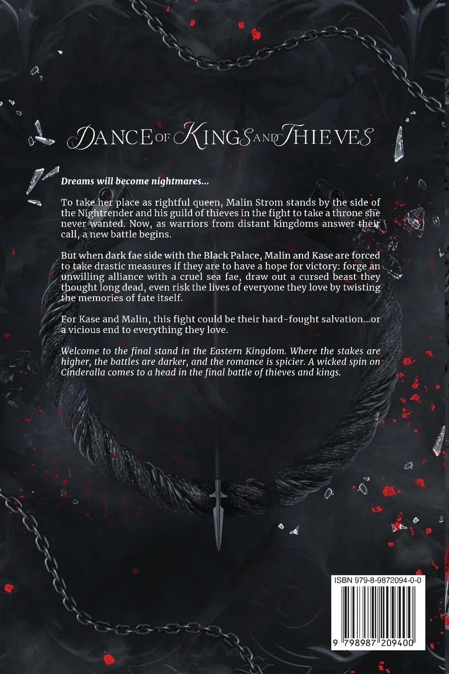 Rückseite: 9798987209400 | Dance of Kings and Thieves | Lj Andrews | Taschenbuch | Englisch