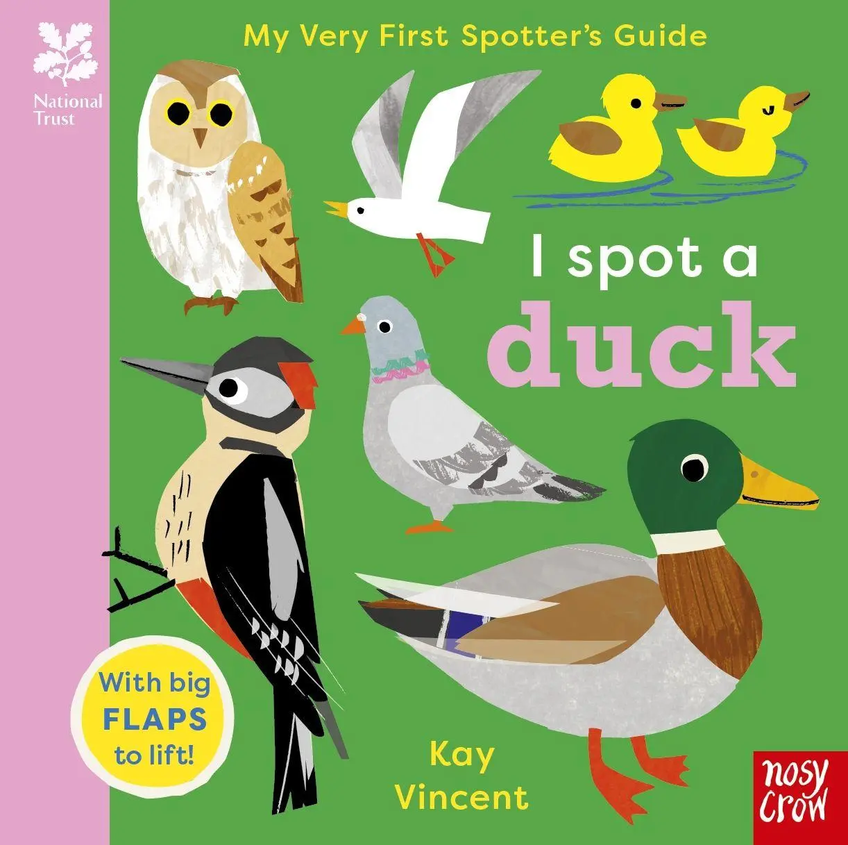 Cover: 9781839949500 | National Trust: My Very First Spotter's Guide: I Spot a Duck | Vincent