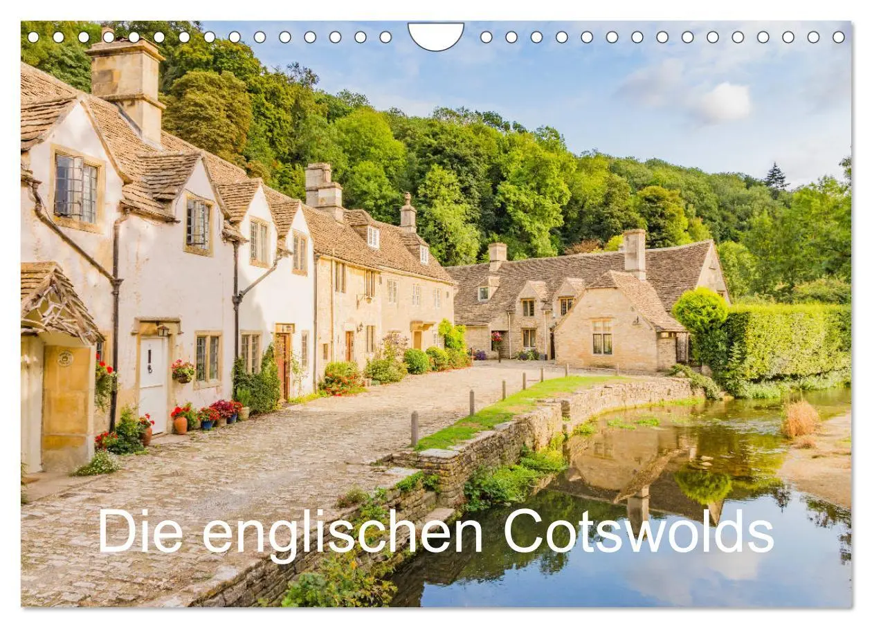 Cover: 9783457749500 | Die englischen Cotswolds (Wandkalender 2026 DIN A4 quer), CALVENDO...