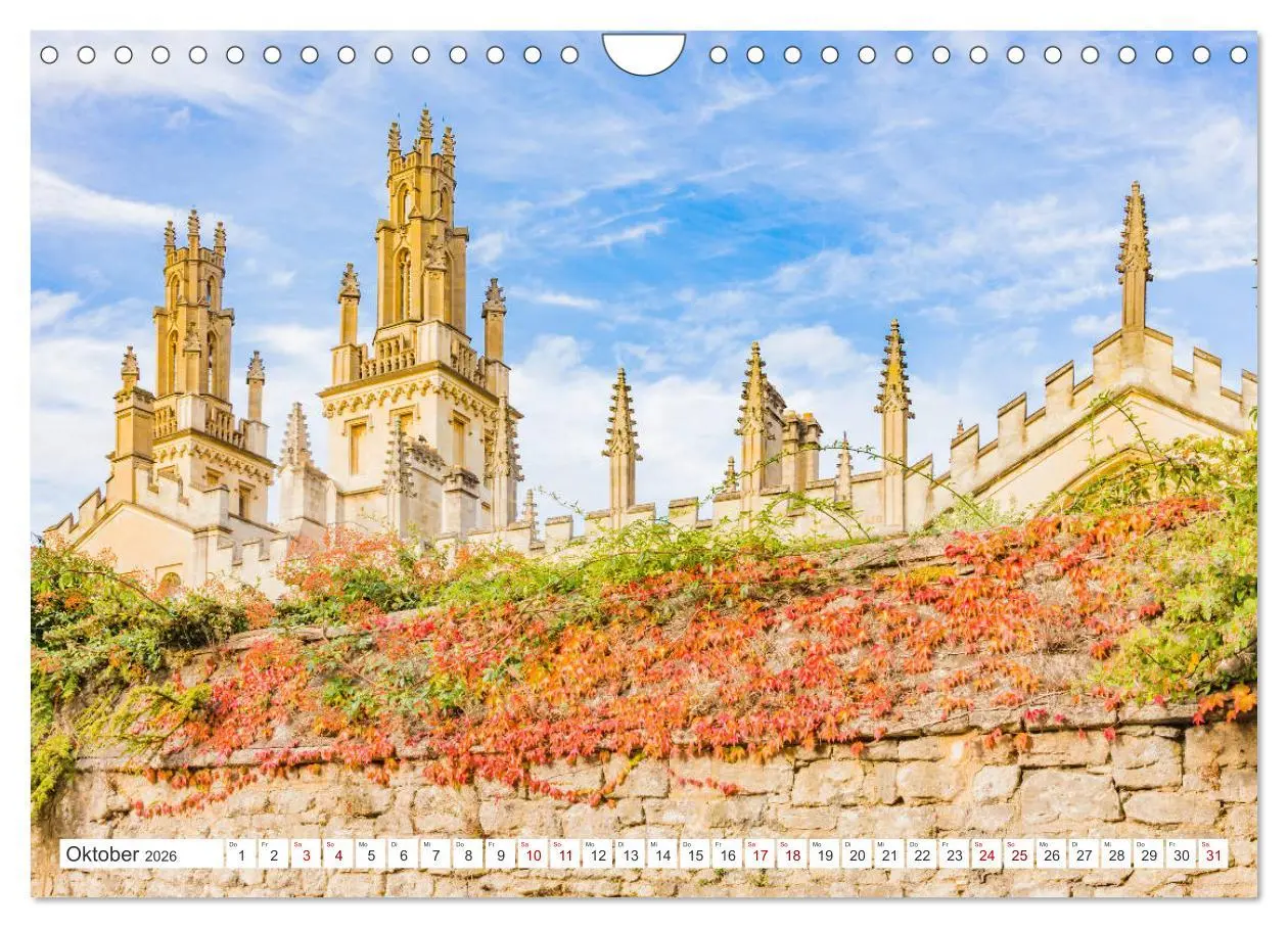 Bild: 9783457749500 | Die englischen Cotswolds (Wandkalender 2026 DIN A4 quer), CALVENDO...