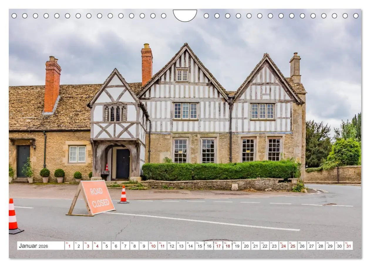 Bild: 9783457749500 | Die englischen Cotswolds (Wandkalender 2026 DIN A4 quer), CALVENDO...