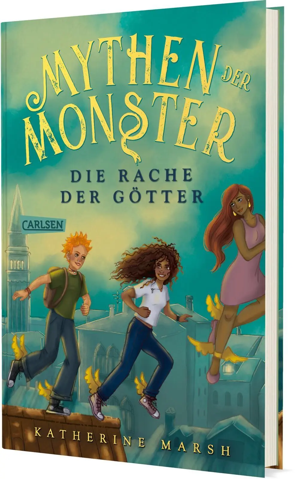 Cover: 9783551559500 | Mythen der Monster 2: Die Rache der Götter | Katherine Marsh | Buch