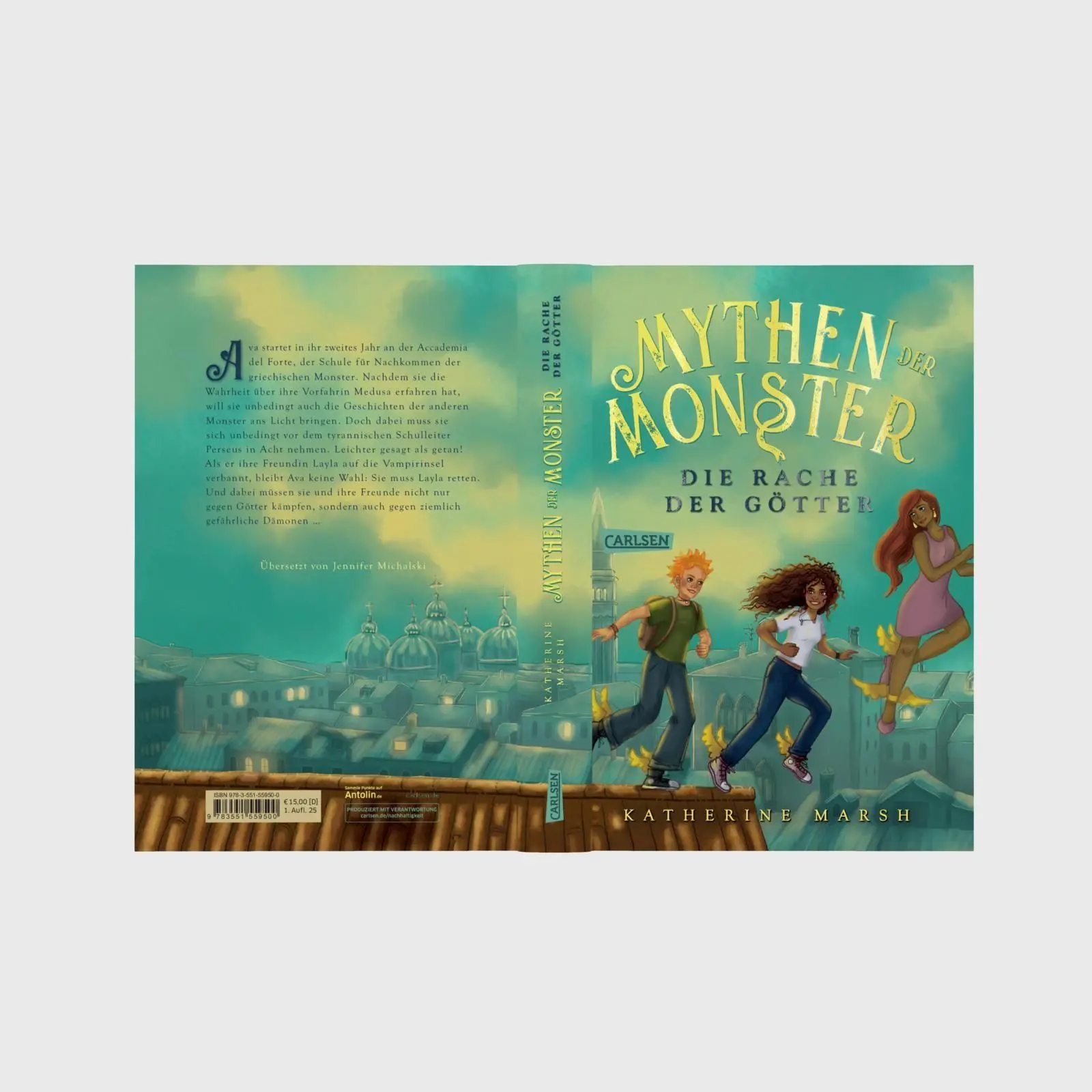 Bild: 9783551559500 | Mythen der Monster 2: Die Rache der Götter | Katherine Marsh | Buch