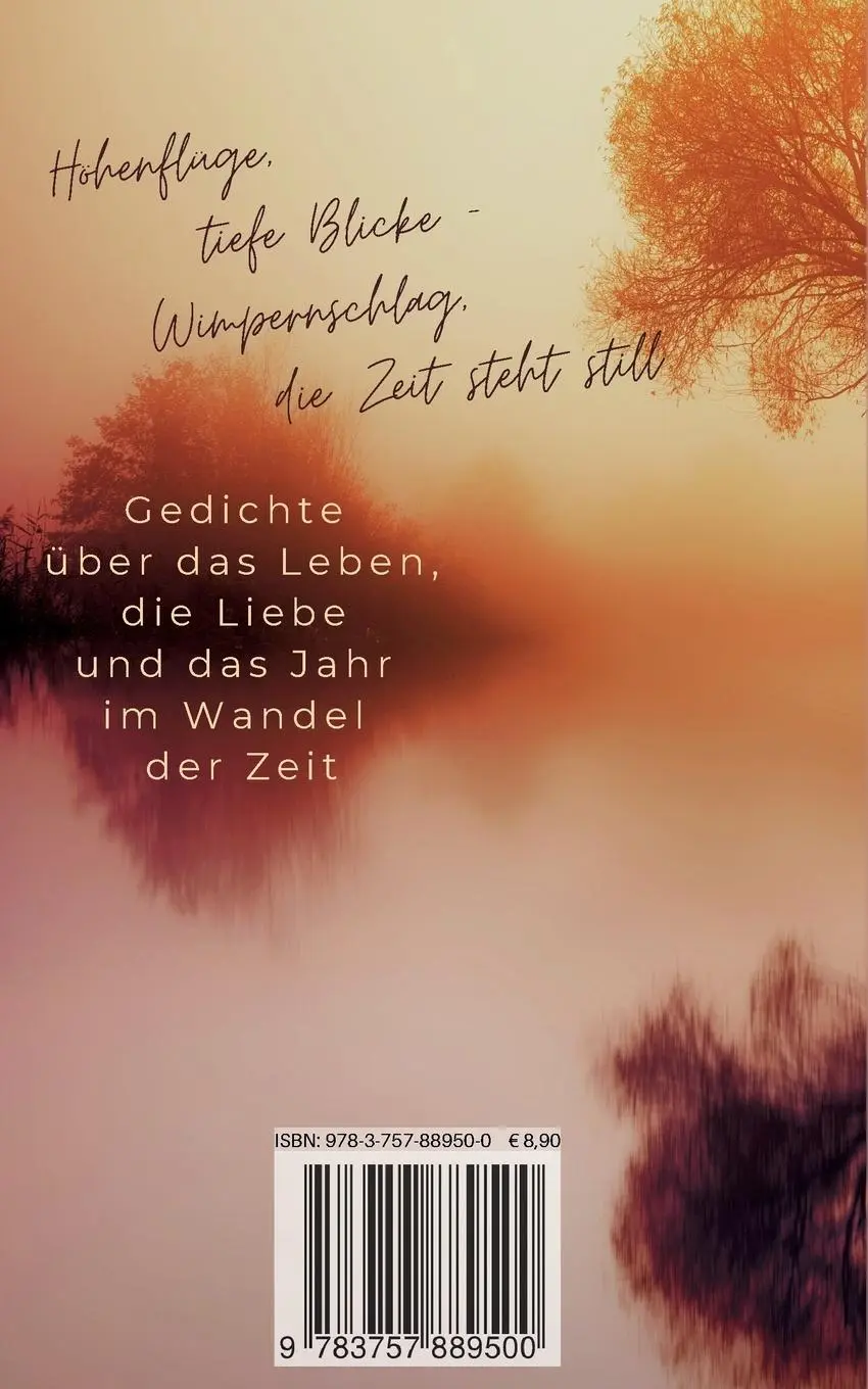Rückseite: 9783757889500 | Wo sich Himmel und Erde berühren, steht die Welt Kopf. | Gedichte