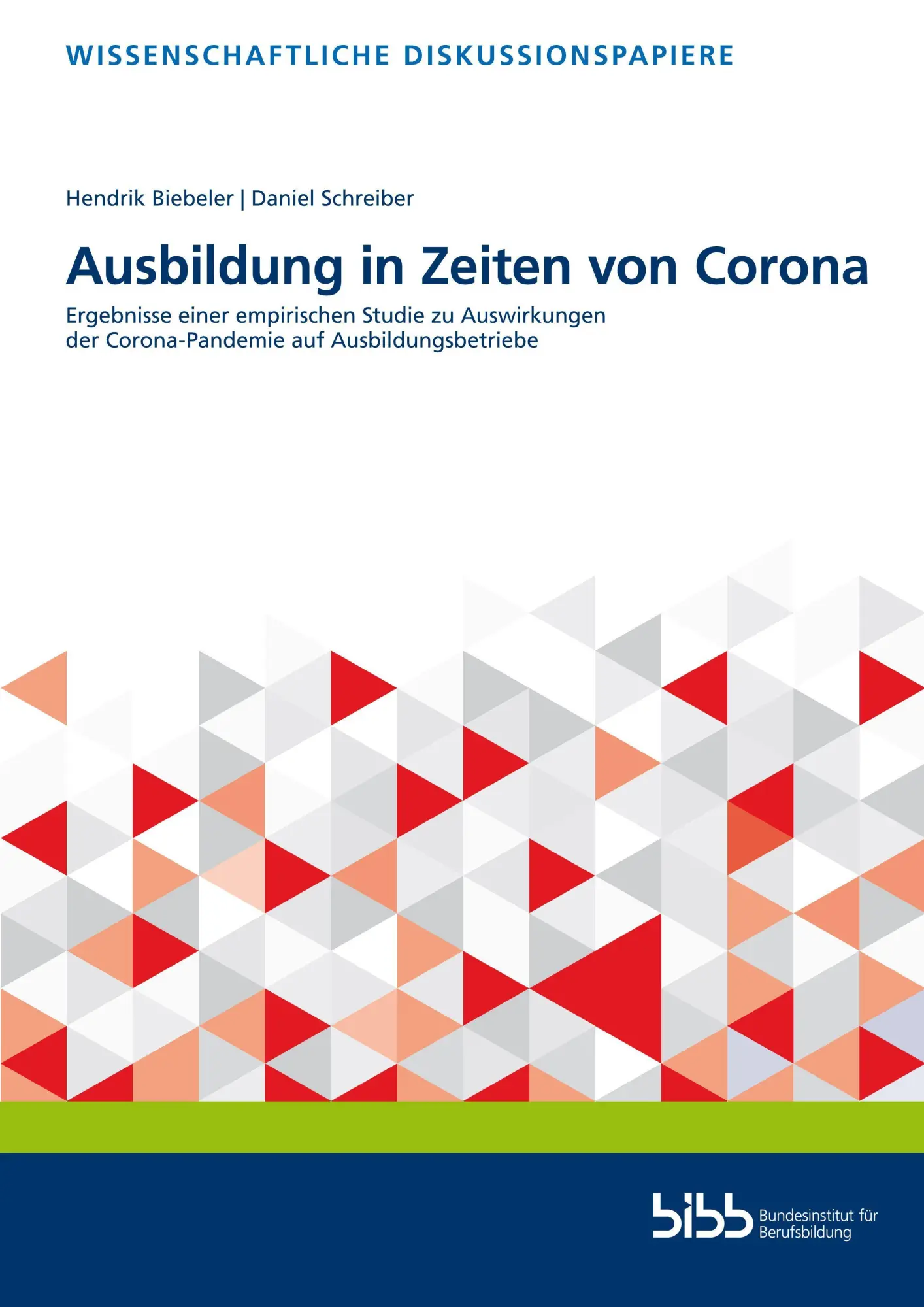 Cover: 9783847429500 | Ausbildung in Zeiten von Corona | Hendrik/Schreiber, Daniel Biebeler