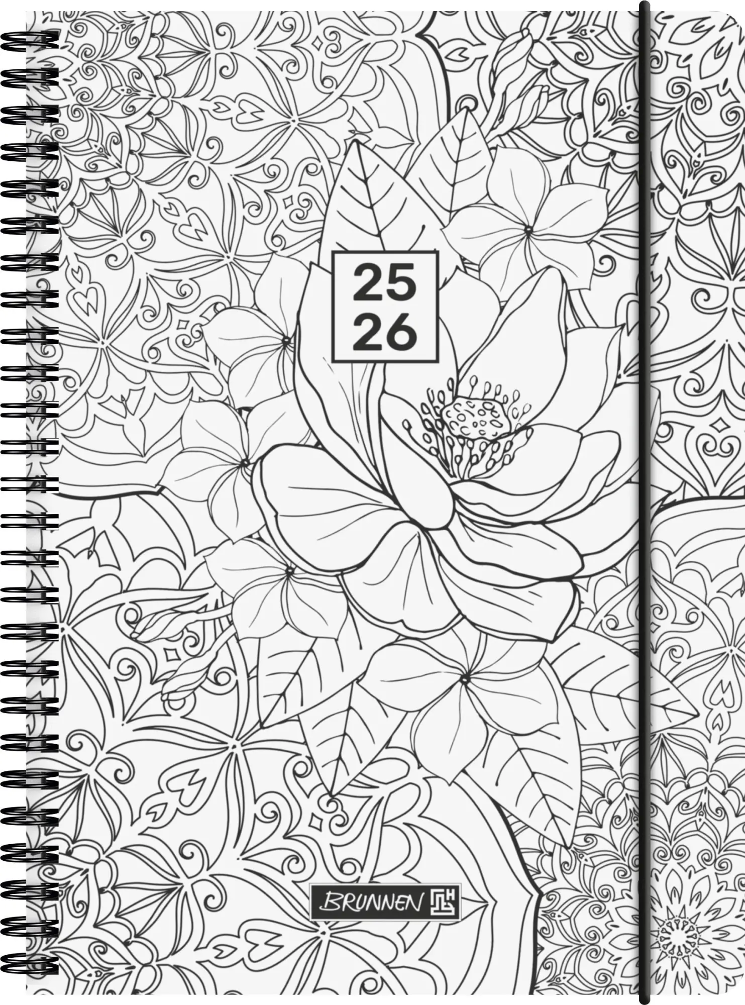 Cover: 4061947139600 | BRUNNEN Schülerkalender (2025/2026) "ZENart", 2 Seiten = 1 Woche,...