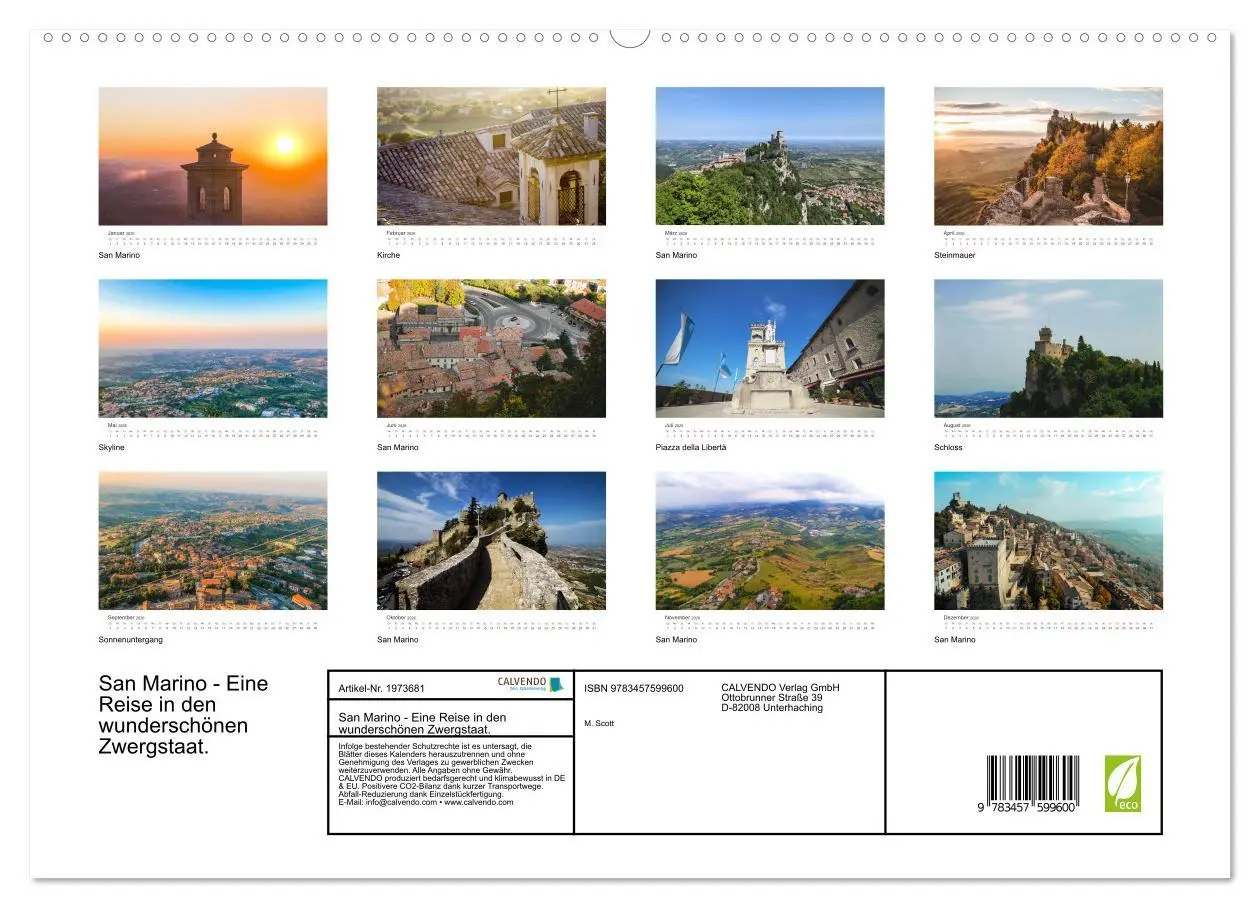 Bild: 9783457599600 | San Marino - Eine Reise in den wunderschönen Zwergstaat....