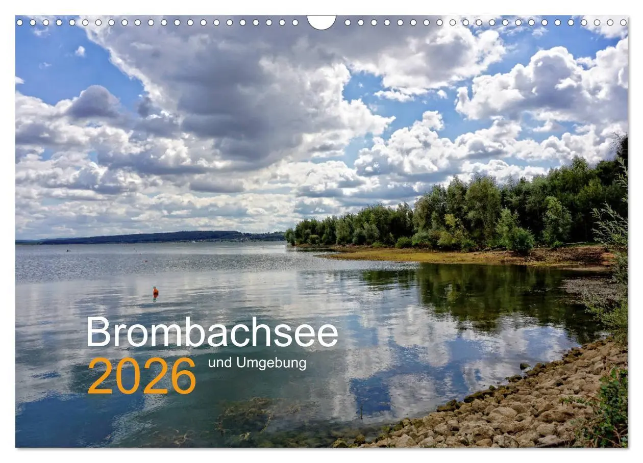 Cover: 9783457809600 | Brombachsee und Umgebung (Wandkalender 2026 DIN A3 quer), CALVENDO...