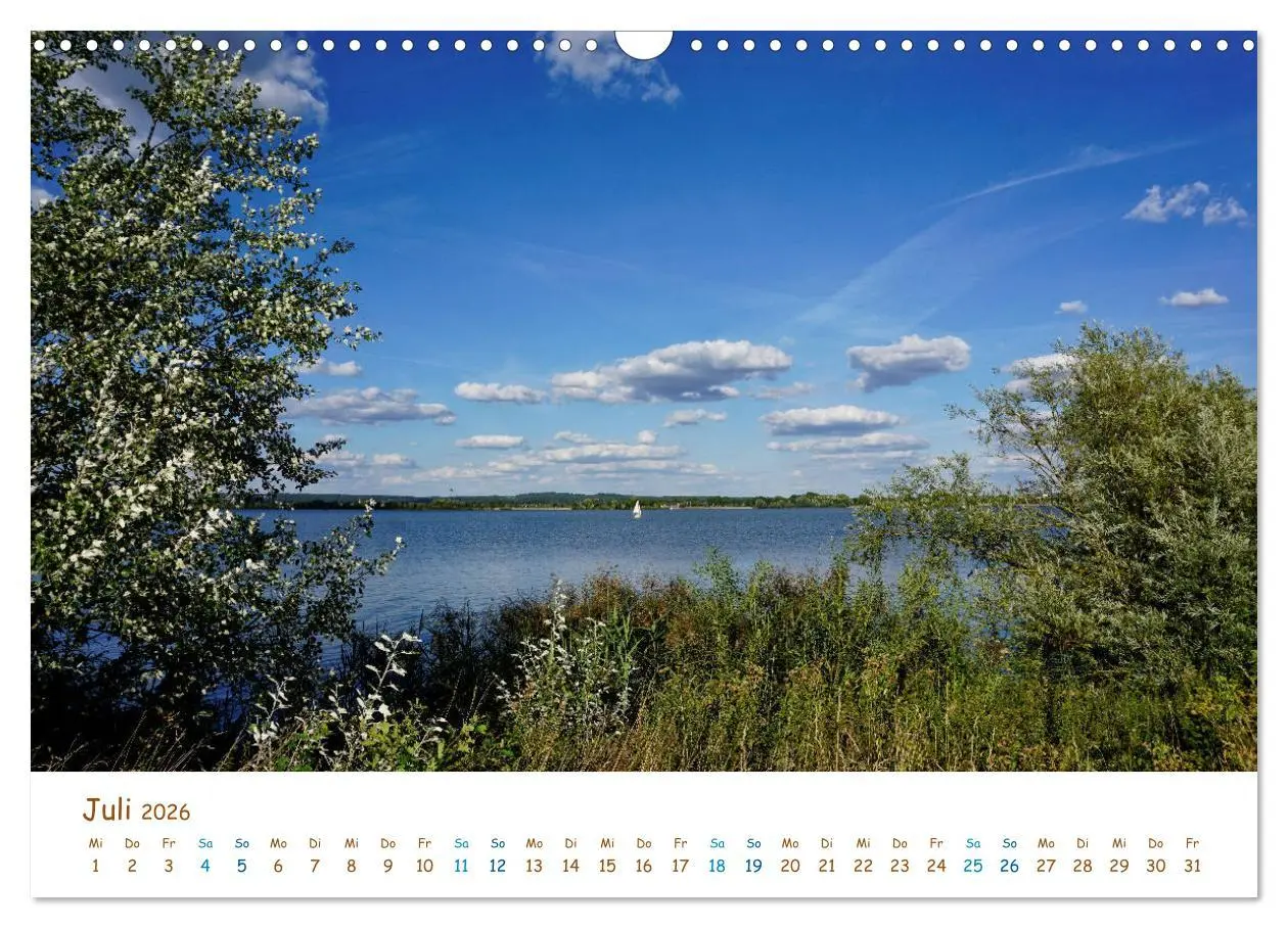 Bild: 9783457809600 | Brombachsee und Umgebung (Wandkalender 2026 DIN A3 quer), CALVENDO...