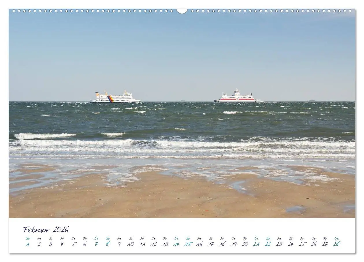 Bild: 9783516139600 | Föhr - Nordfriesische Trauminsel (Wandkalender 2026 DIN A2 quer),...