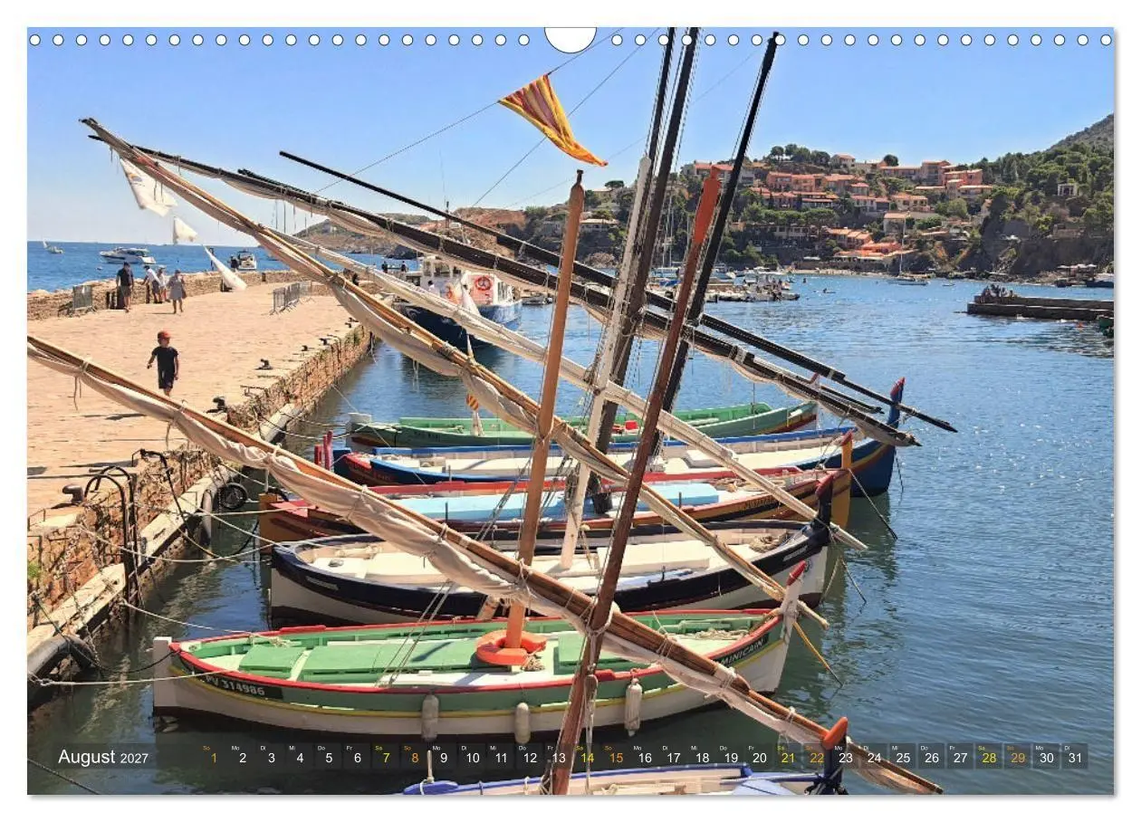 Bild: 9783569539600 | Malerisches Collioure in Südfrankreich (Wandkalender 2027 DIN A3...