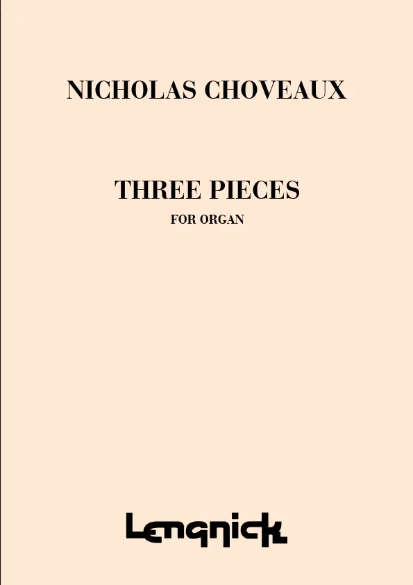 Cover: 9790570029600 | 3 Pieces | Choveaux | Buch | Alfred Lengnick | EAN 9790570029600