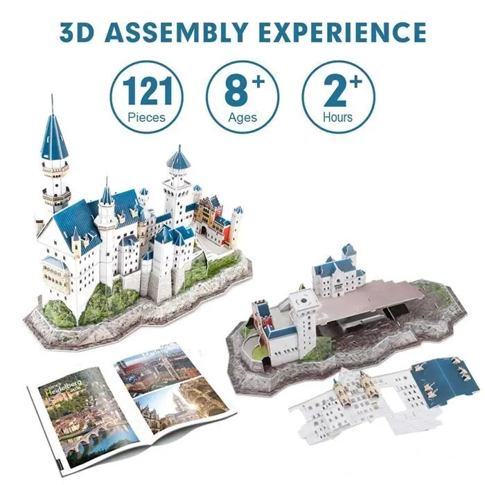 Bild: 7640409429700 | CUBICFUN - 3D Puzzle Schloss Neuschwanstein 121 Teile | Spiel | 660990