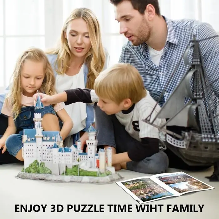Bild: 7640409429700 | CUBICFUN - 3D Puzzle Schloss Neuschwanstein 121 Teile | Spiel | 660990