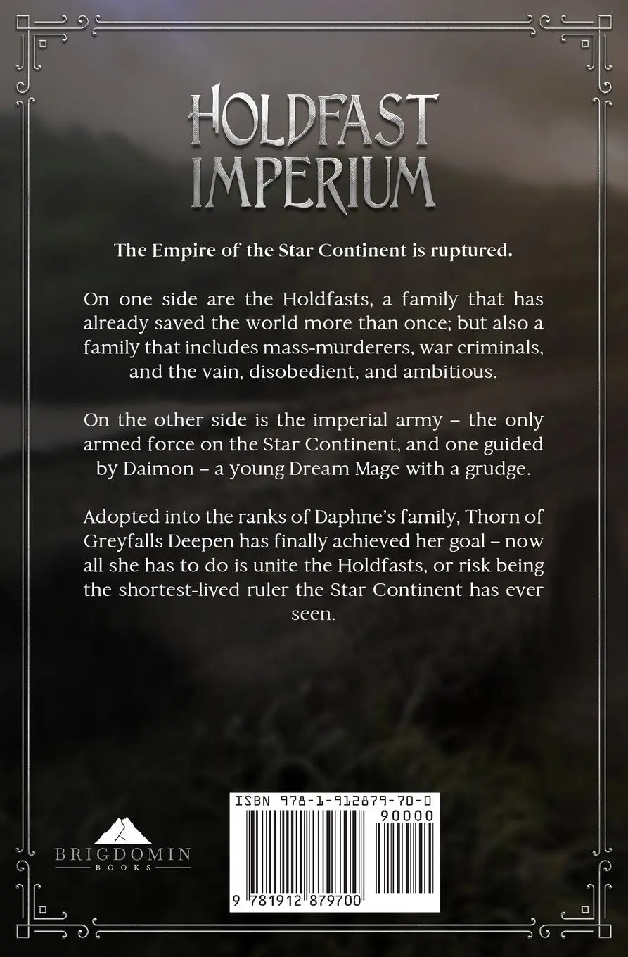 Rückseite: 9781912879700 | Holdfast Imperium | Christopher Mitchell | Taschenbuch | Englisch