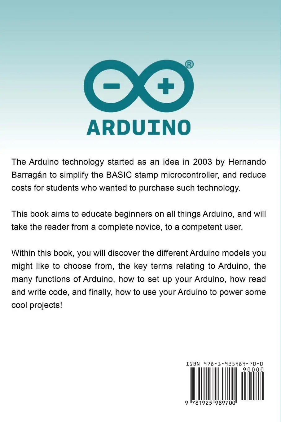 Rückseite: 9781925989700 | Arduino | James Arthur | Taschenbuch | Kartoniert / Broschiert | 2019