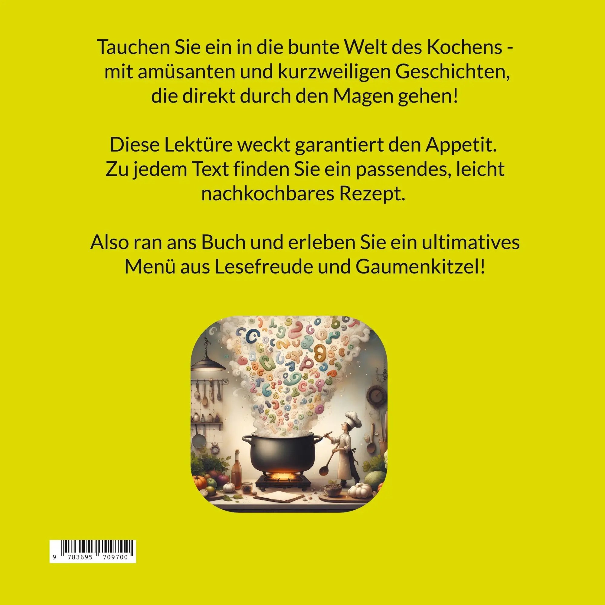 Rückseite: 9783695709700 | Kochen mal anders: Lustige Geschichten für Genießer und Hobbyköche