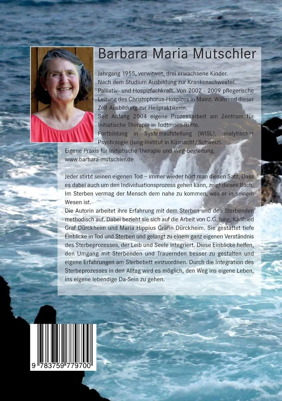 Rückseite: 9783759779700 | Grenzland | Individuation im Sterbeprozess | Barbara Maria Mutschler