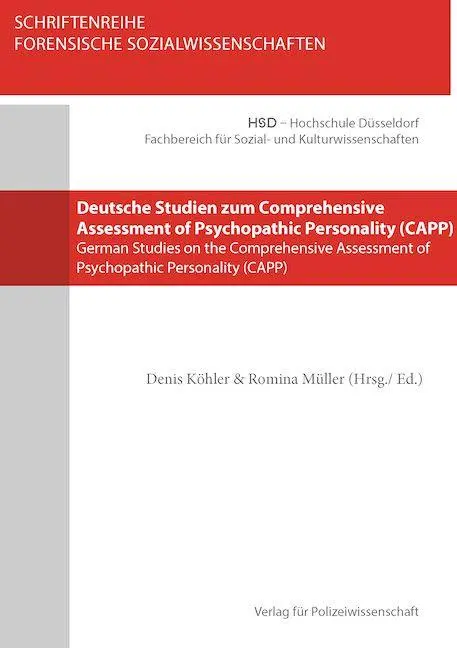 Cover: 9783866769700 | Deutsche Studien zum Comprehensive Assessment of Psychopathic...