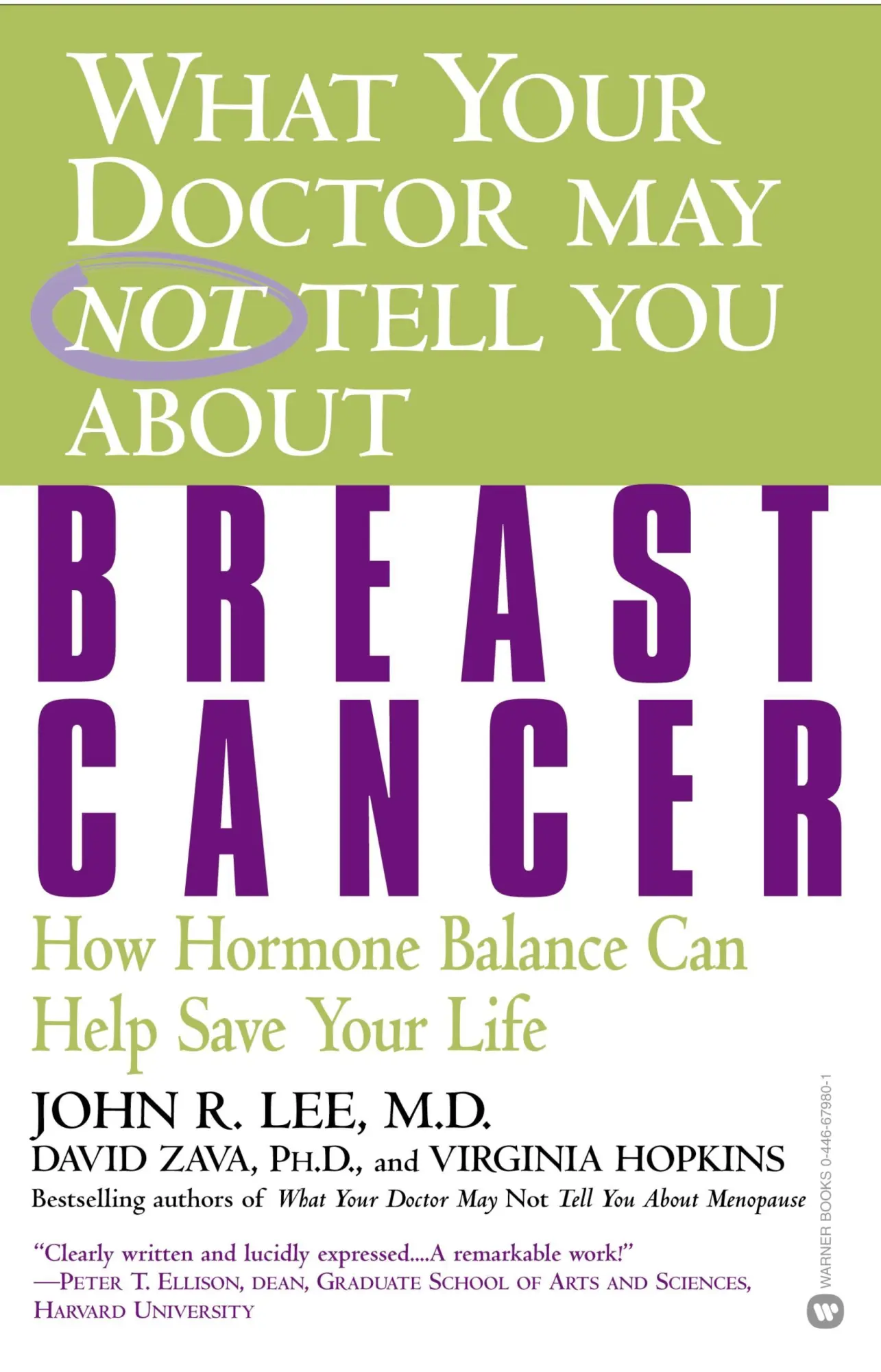 Cover: 9780446679800 | What Your Doctor May Not Tell You about Breast Cancer | Lee (u. a.)