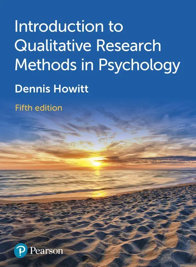 Cover: 9781292729800 | Introduction to Qualitative Research Methods in Psychology | Howitt