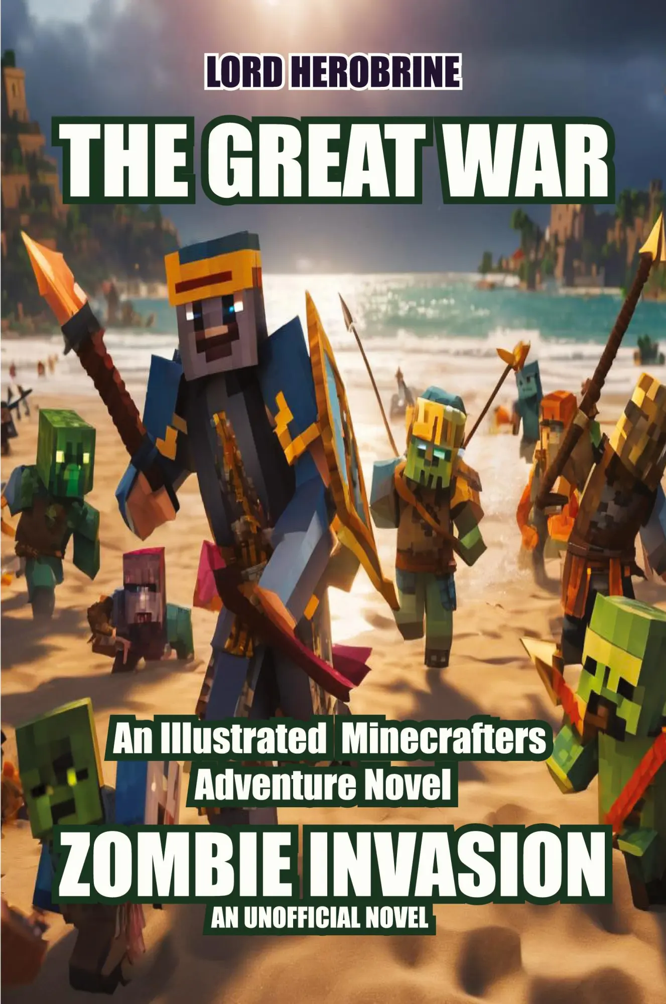 Cover: 9781990089800 | Zombie Invasion The Great Battle | Lord Herobrine | Taschenbuch | 2023