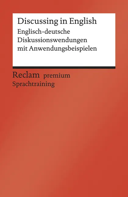 Cover: 9783150199800 | Discussing in English | Heinz-Otto Hohmann | Taschenbuch | 136 S.