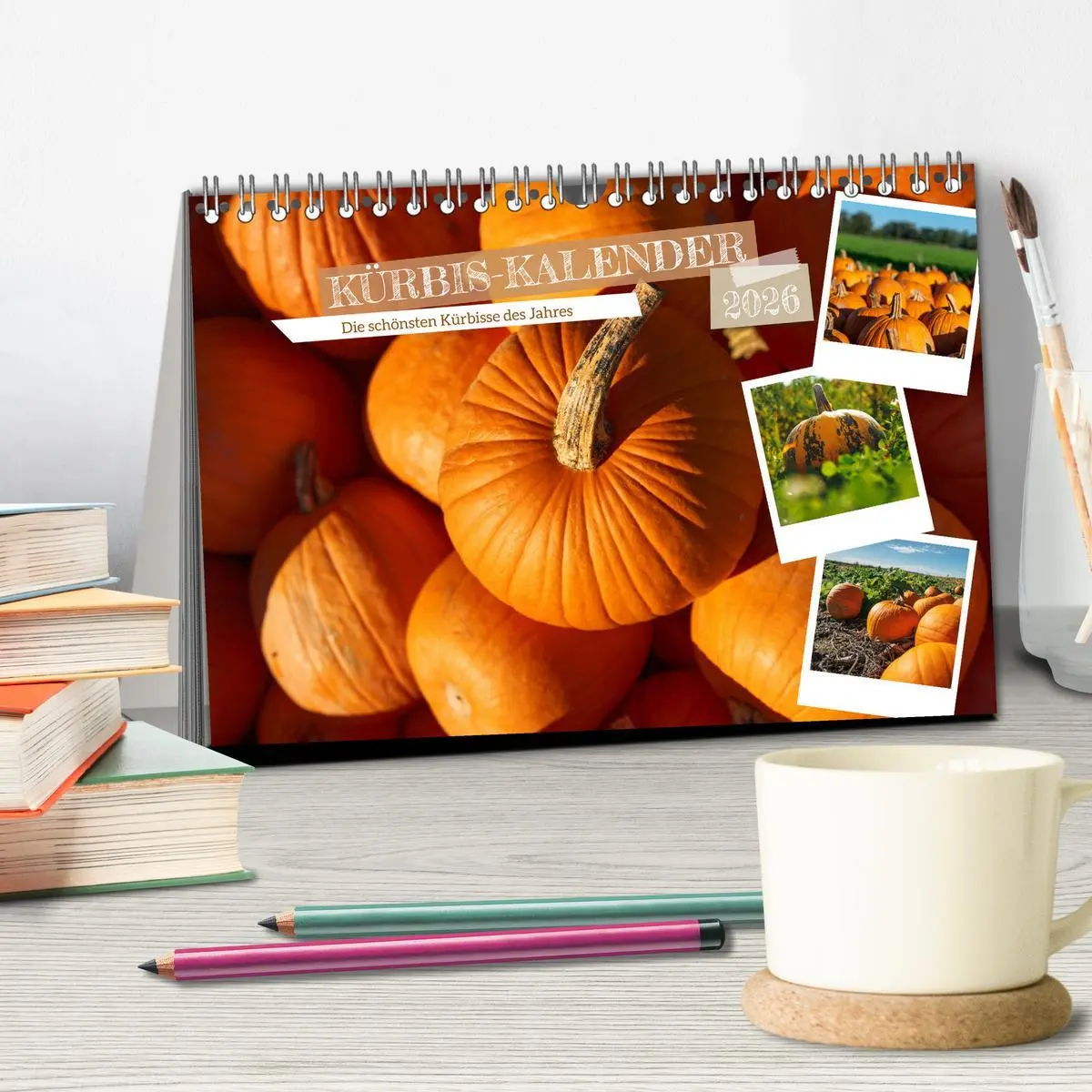 Bild: 9783457339800 | KÜRBIS KALENDER - Die schönsten Kürbisse des Jahres (Tischkalender...