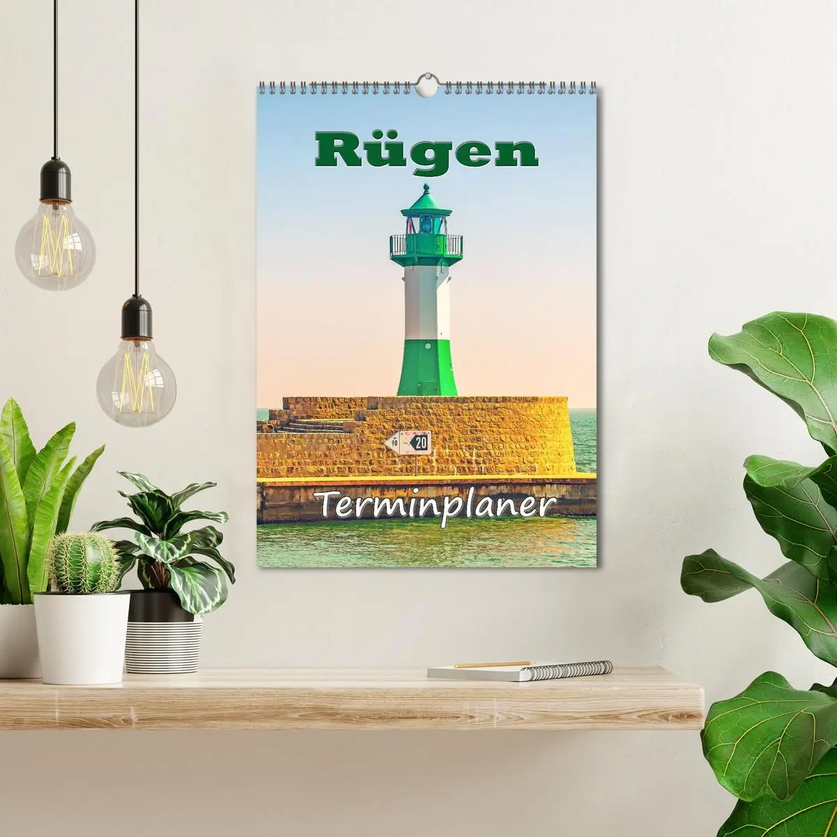 Bild: 9783516359800 | Rügen - Terminplaner (Wandkalender 2026 DIN A3 hoch), CALVENDO...