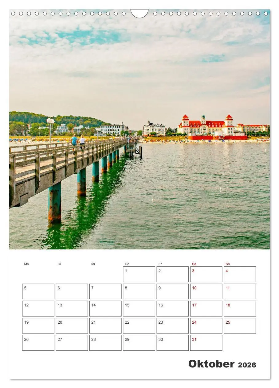Bild: 9783516359800 | Rügen - Terminplaner (Wandkalender 2026 DIN A3 hoch), CALVENDO...