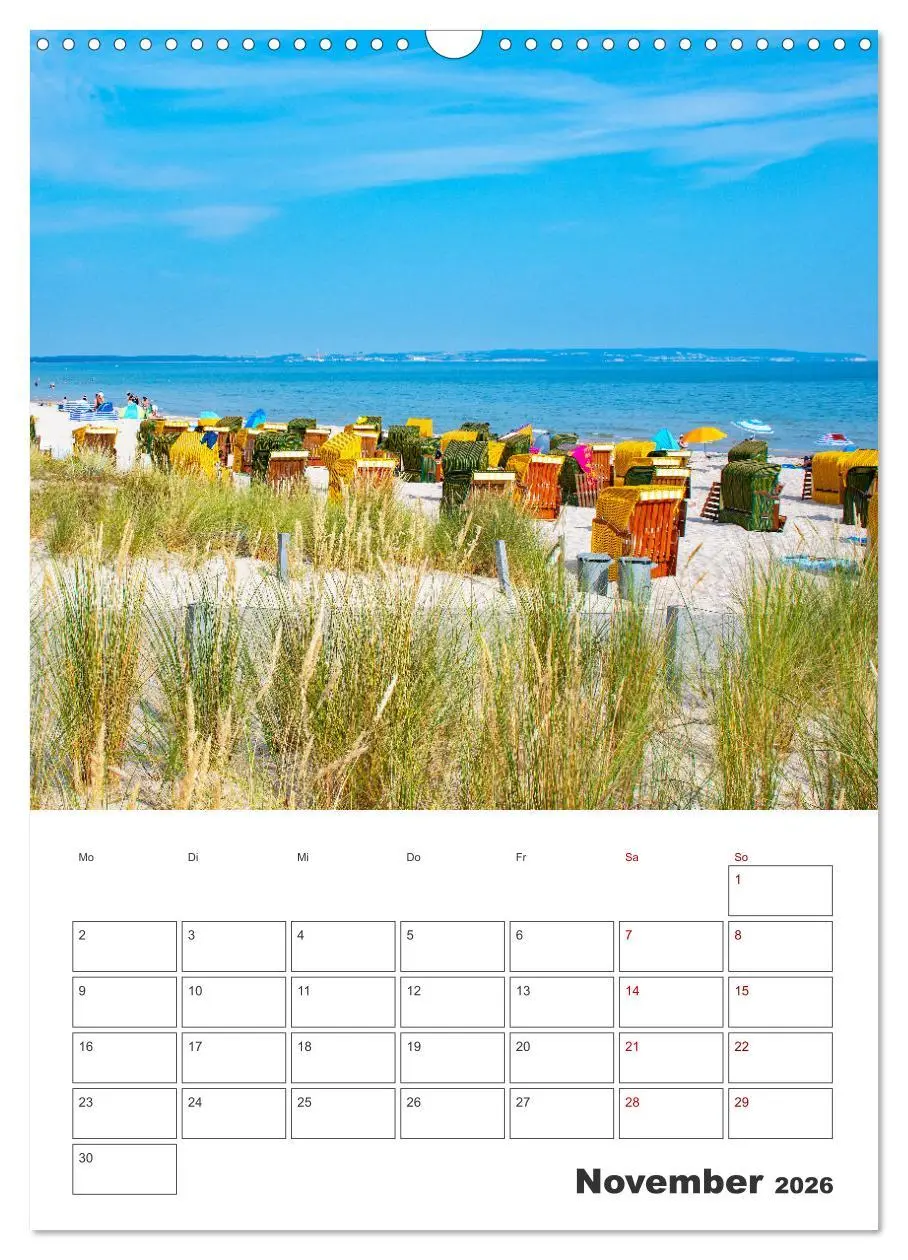 Bild: 9783516359800 | Rügen - Terminplaner (Wandkalender 2026 DIN A3 hoch), CALVENDO...