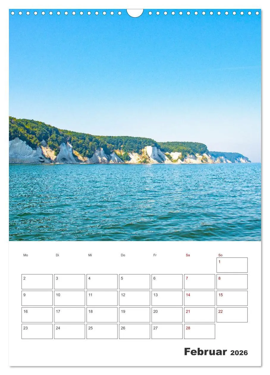 Bild: 9783516359800 | Rügen - Terminplaner (Wandkalender 2026 DIN A3 hoch), CALVENDO...