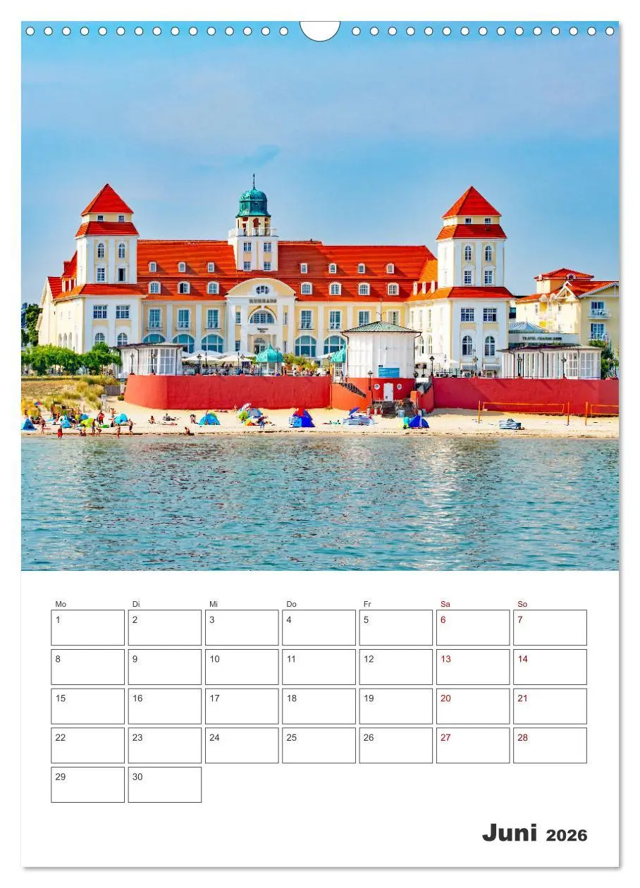 Bild: 9783516359800 | Rügen - Terminplaner (Wandkalender 2026 DIN A3 hoch), CALVENDO...