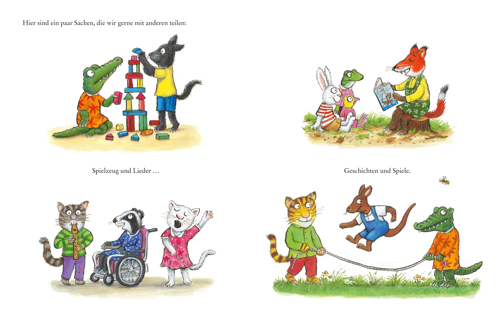 Bild: 9783407759900 | Willkommen. Ein Buch über Freundschaft | Axel Scheffler (u. a.) | Buch
