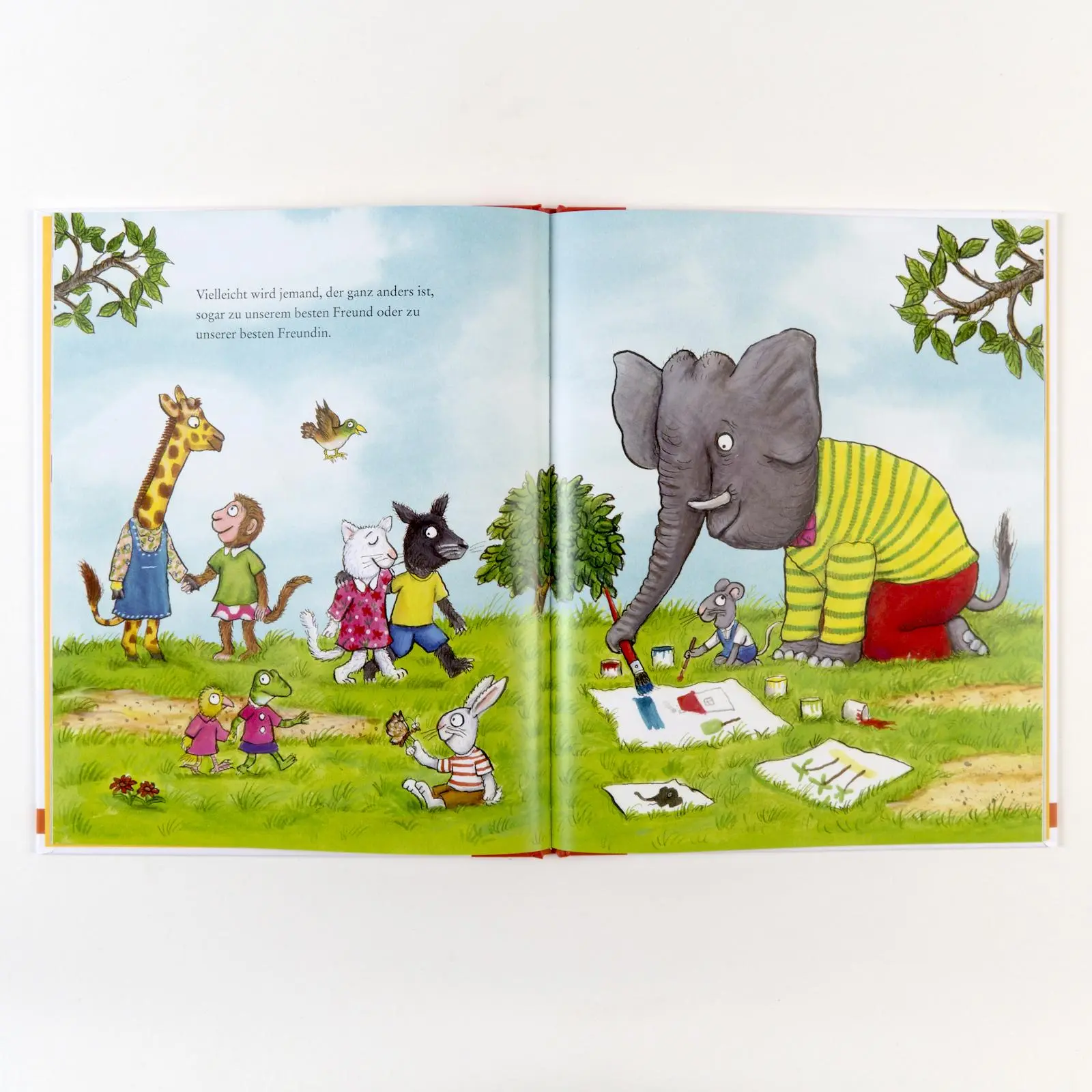 Bild: 9783407759900 | Willkommen. Ein Buch über Freundschaft | Axel Scheffler (u. a.) | Buch